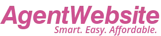AgentWebsite logo, smart, easy, affordable